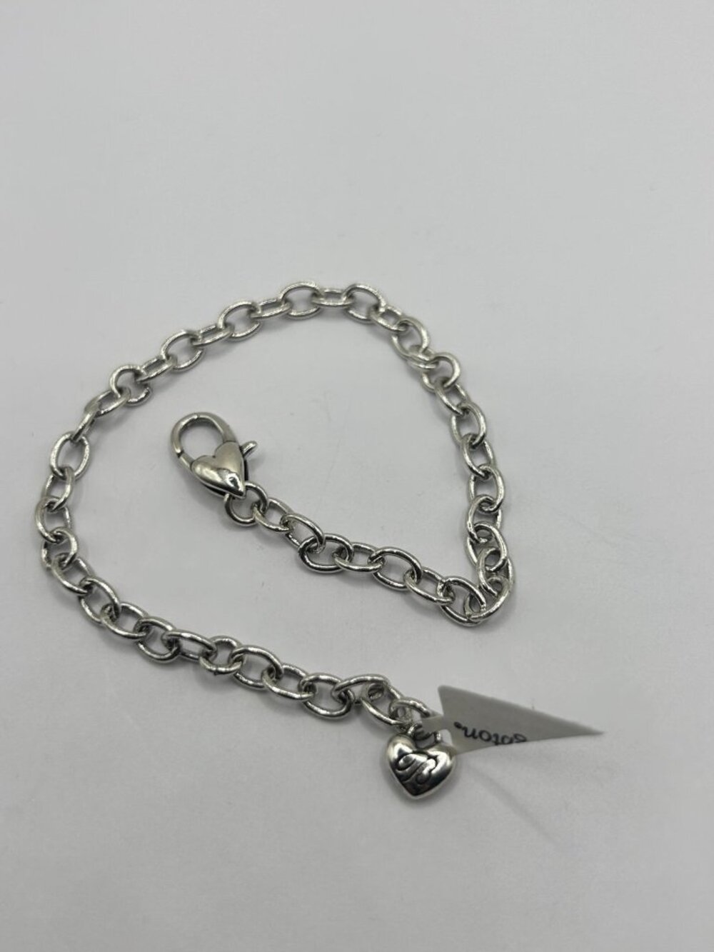 Brighton snap charm bracelet 7 3/4" NWT